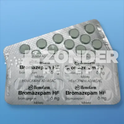 Bromazepam (Lexotan) 6 mg – 20 tabletten