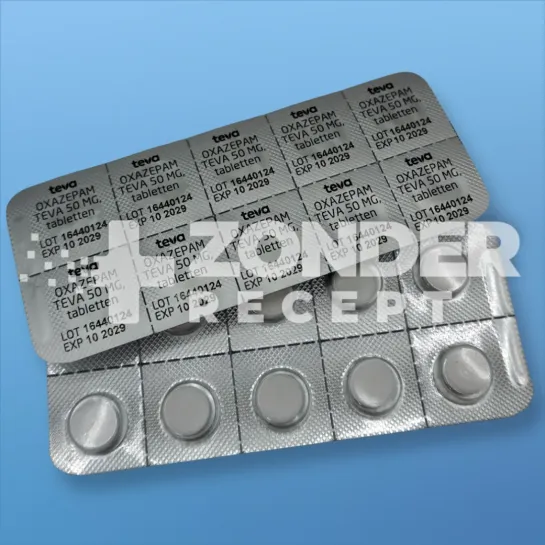 Oxazepam 50mg – 10 Tabletten