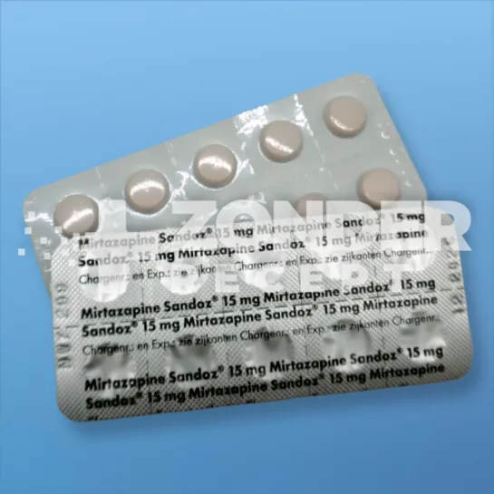 Mirtazapine 15mg - 10 Tabletten