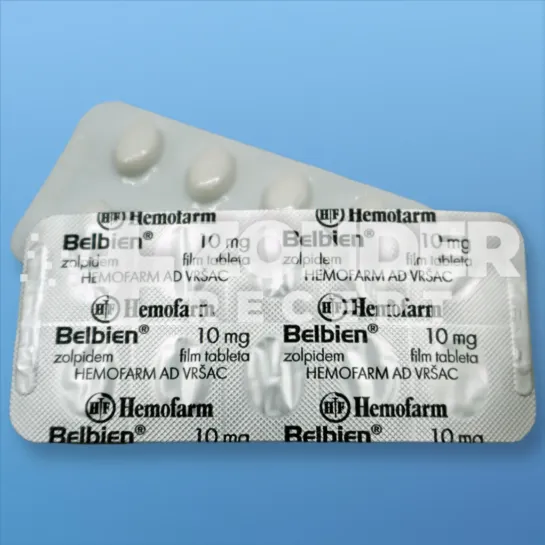 Zolpidem 10mg - 10 Tabletten