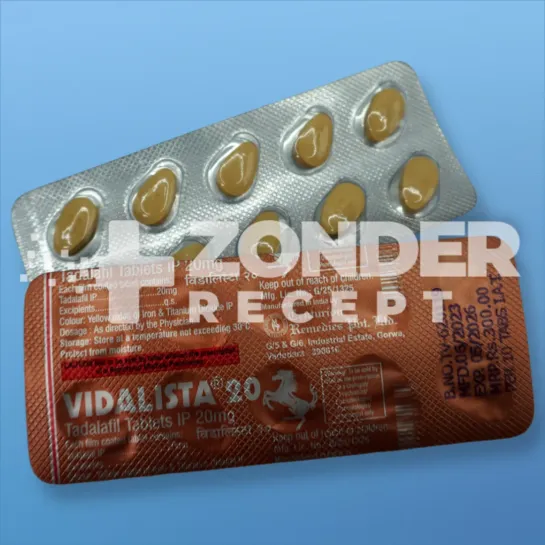 Vidalista 20mg - 10 Tabletten